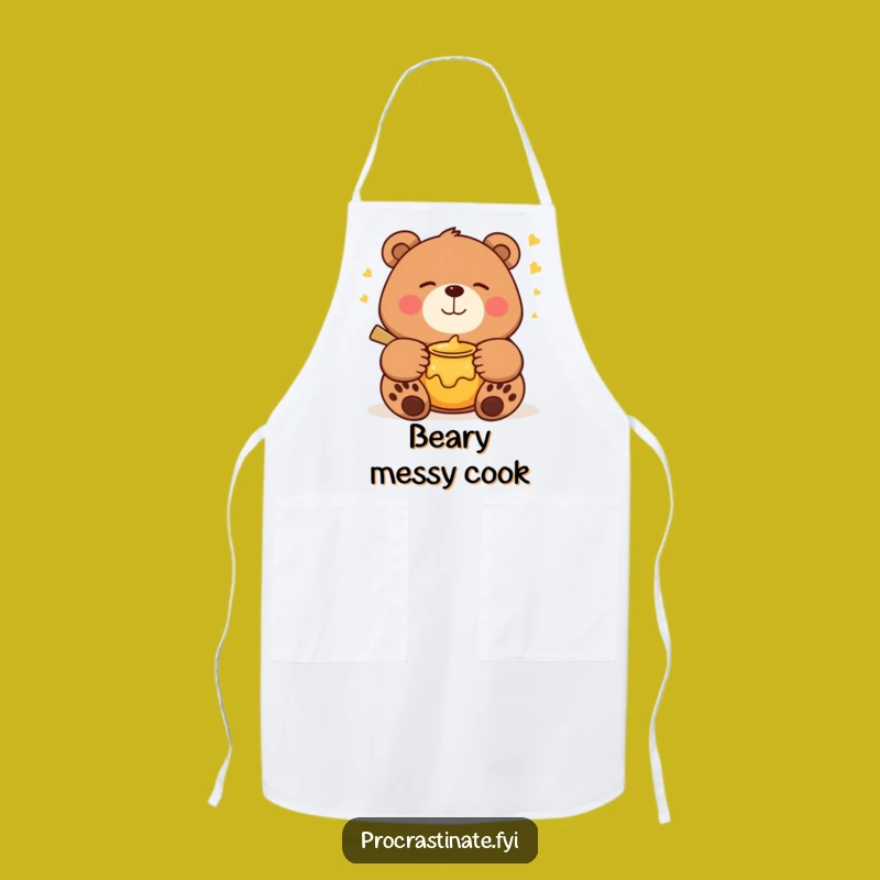 Funny Bear Apron: Sweet Honey Dreams for the Happy Cook a Funny Gift