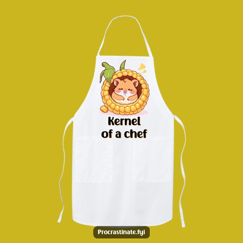 Funny Happy Hamster Apron: Cook with Cute Dreams, Perfect Kitchen Gift