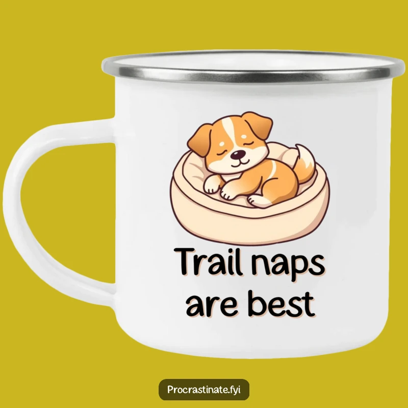 Funny Content Dog Camping Mug: Cozy Sips for Dog Lovers, Perfect Outdoors Gift