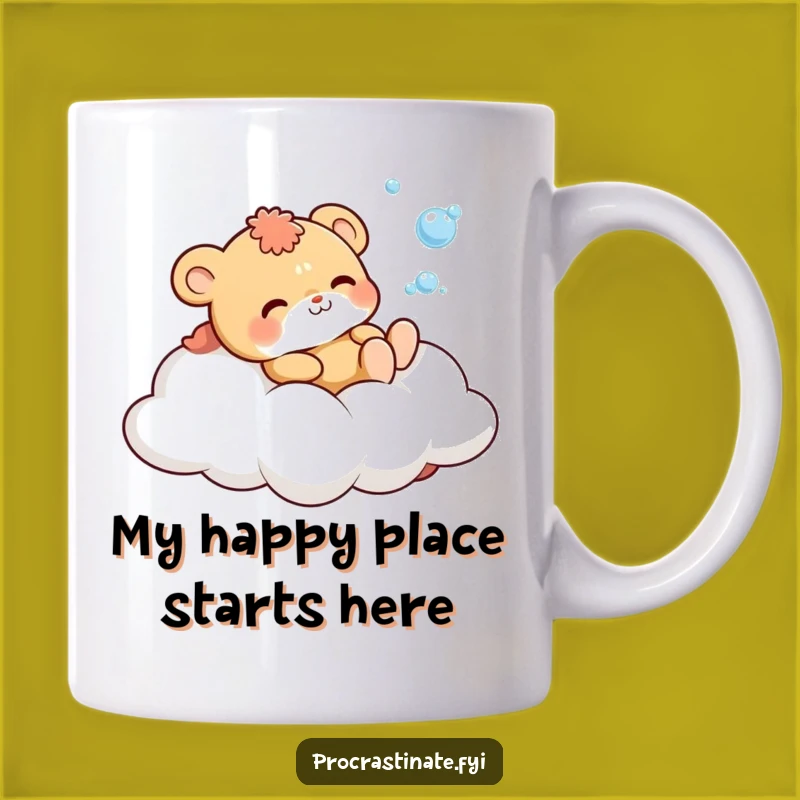 Funny Cloud Animal Bubble Mug: Adorable Character Blows Bubbles, Perfect Gift Idea!