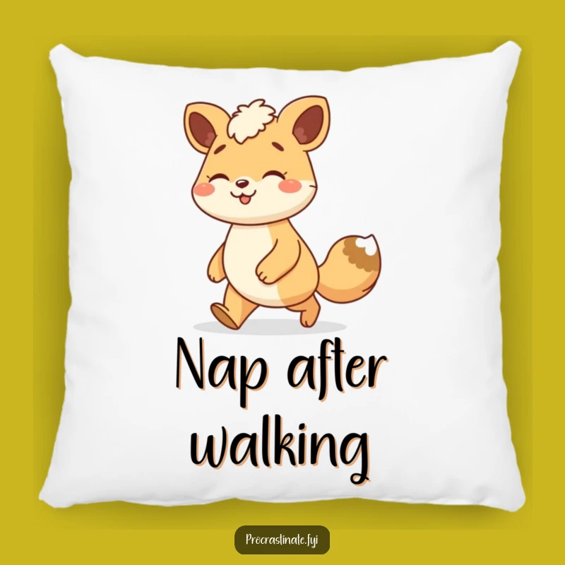 Funny Animal Stroll Pillow: Relaxed Gait Comfort Cushion Gift