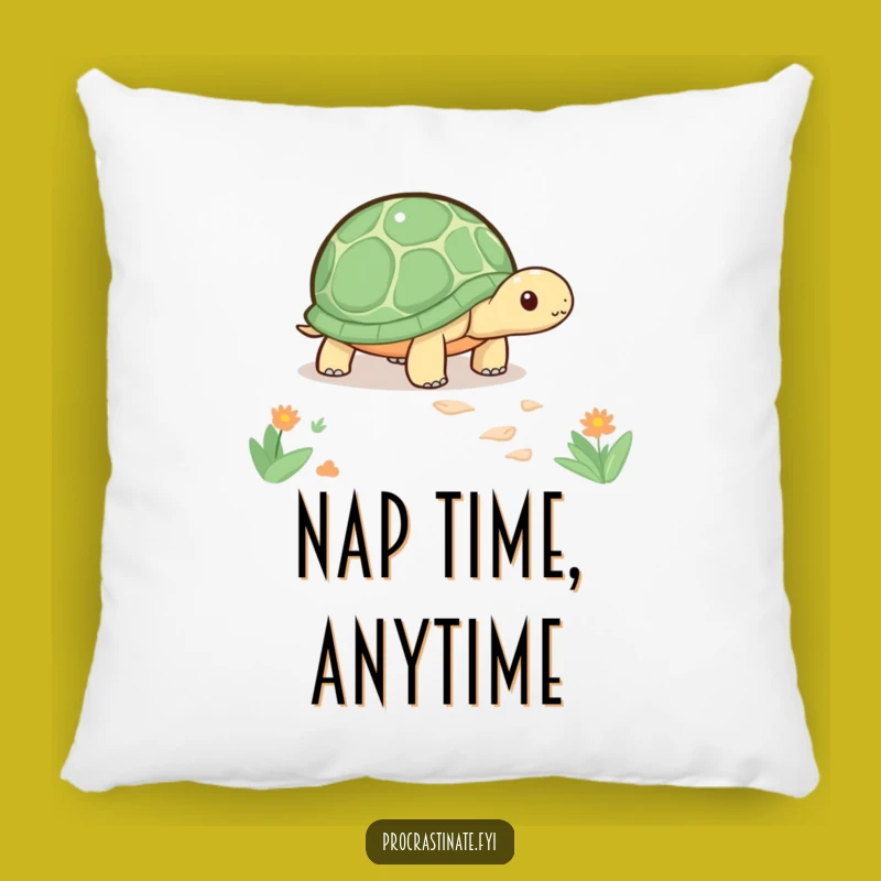 Funny Kawaii Turtle Pillow: Cozy Slow Mover Cushion, The Perfect Funny Gift