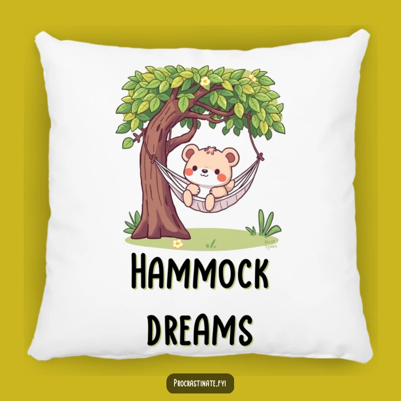 Funny Animal Hammock Pillow - Cozy Hilarious Accent for Your Comfort