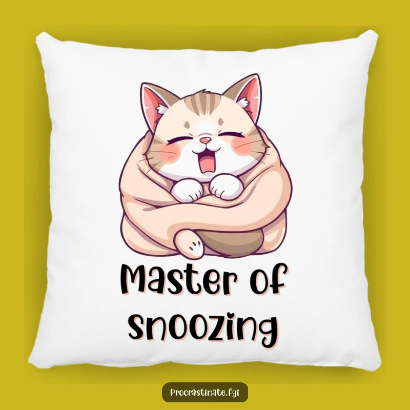 Funny Sleepy Cat Yawning Pillow - Ultimate Comfort and Hilarious Hugs!