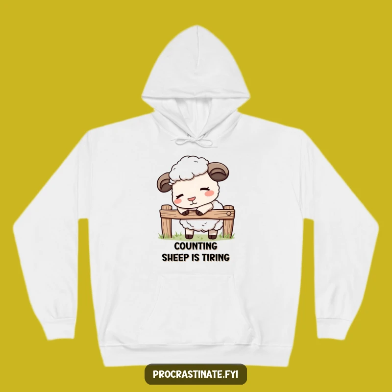 Funny Kawaii Sheep Hoodie: Cozy Napper Sweatshirt, The Ultimate Funny Gift