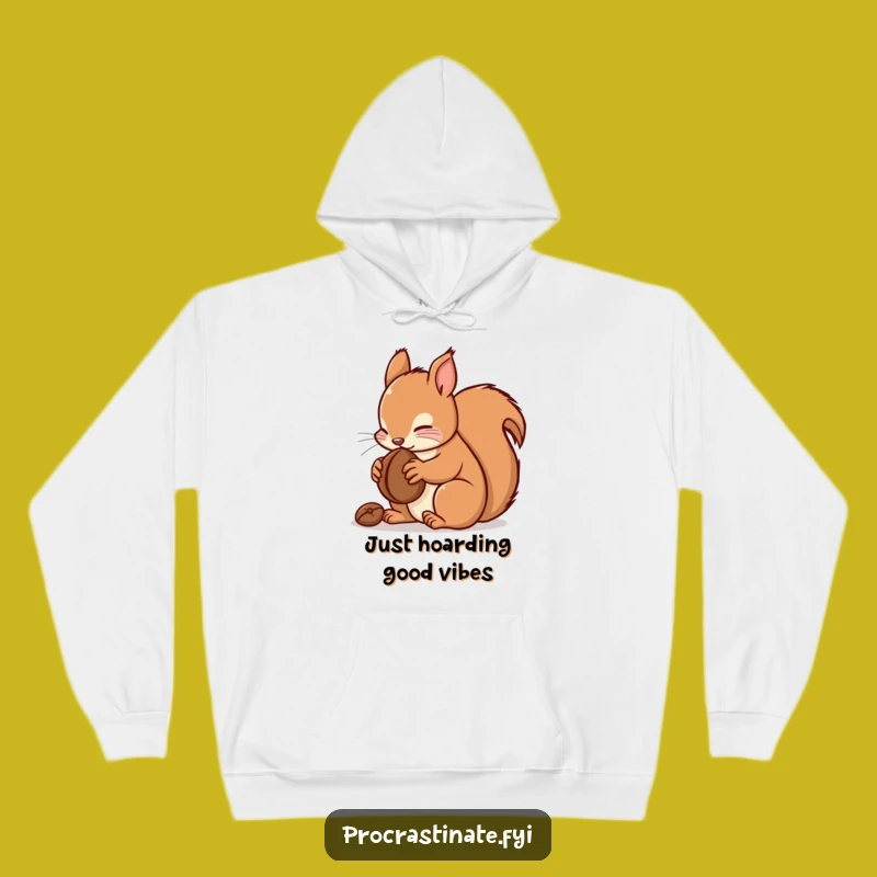 Funny Kawaii Squirrel Hoodie: Cozy Nut Lover Sweatshirt, The Perfect Funny Gift
