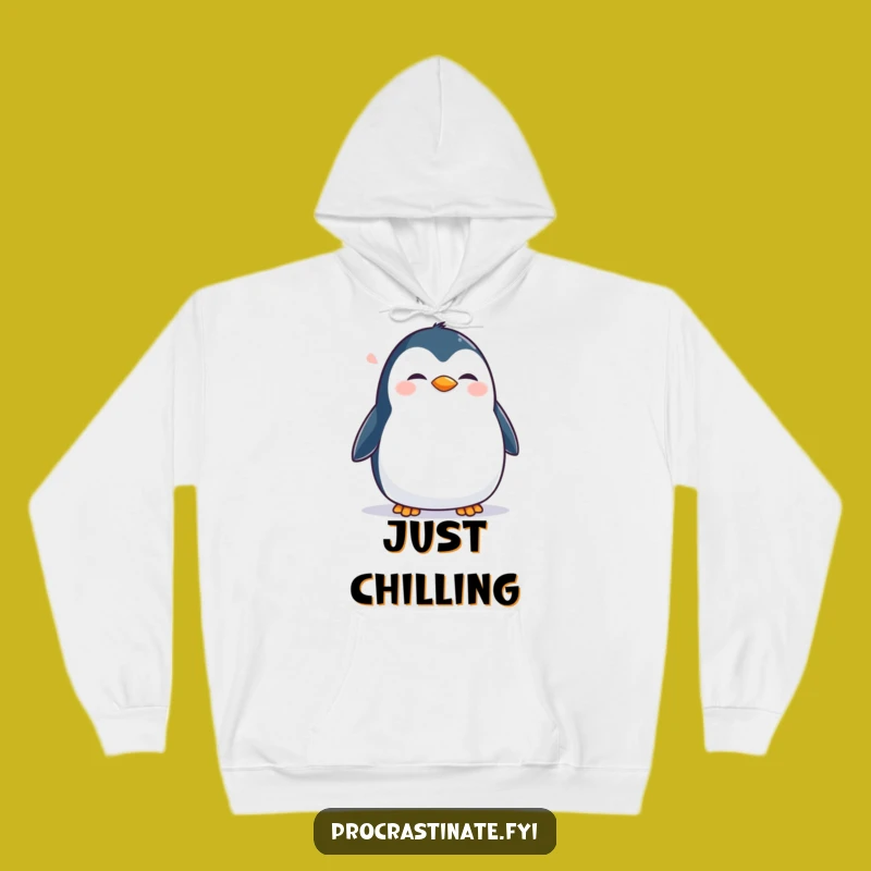 Funny Penguin Hoodie: Cozy Up in This Happy Animal Sweatshirt