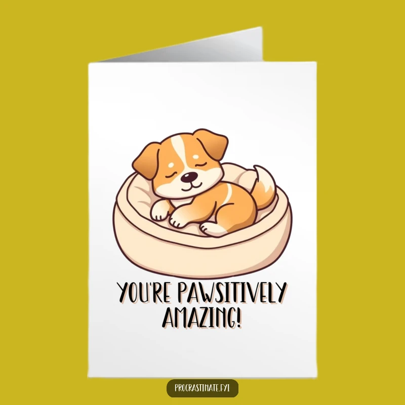 Free Printable Dog Congrats Card Cozy Doze Downloadable Funny Gift