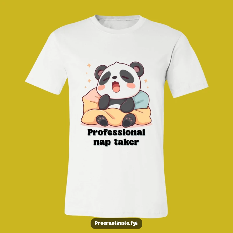 Funny Panda Yawn T-Shirt: Ultra-Soft Comfort Wear, Perfect Sleepy Gift Idea
