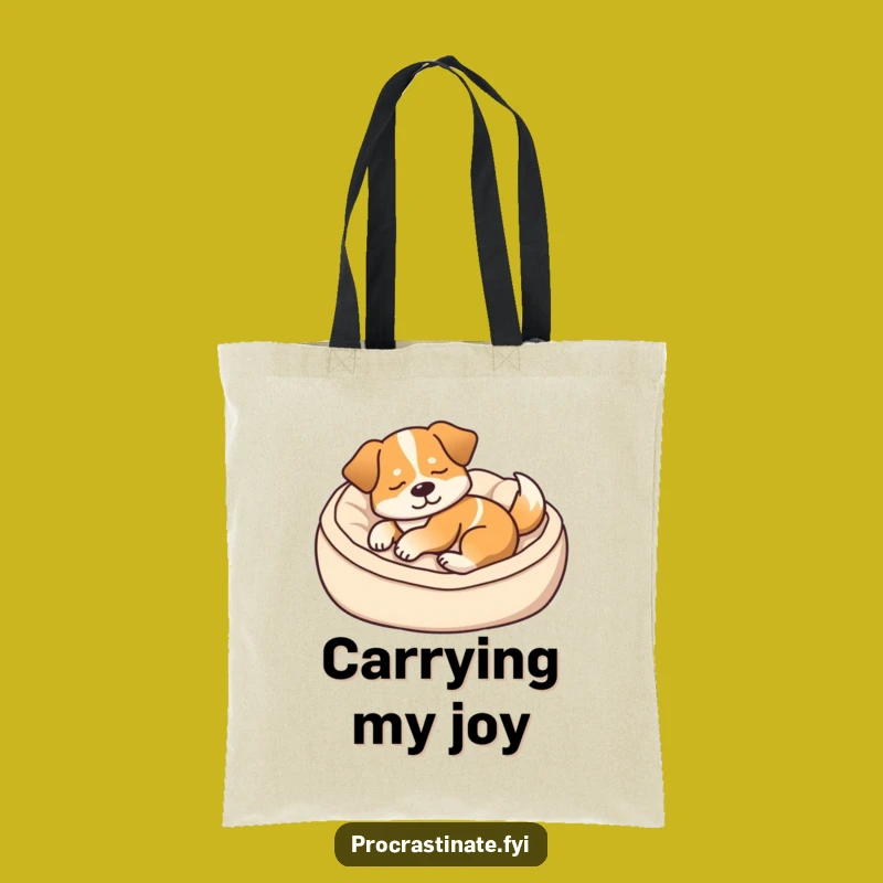 Funny Content Dog Tote Bag: Carry Your Love for Pups in Style