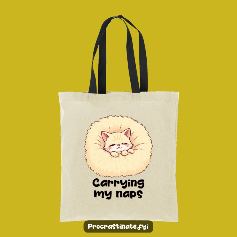 Funny Cat Tote Bag: Carry Your Essentials with Feline Flair